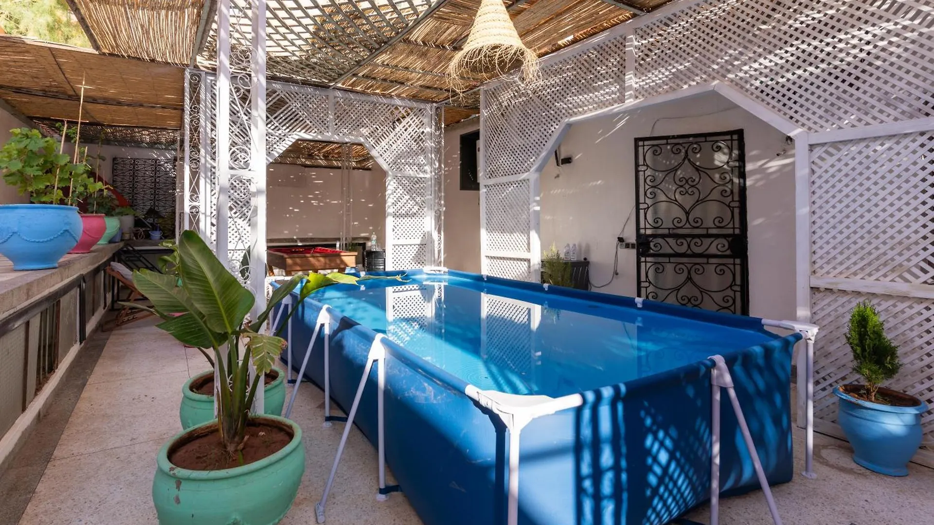 Lägenhet Maison Soleil - Appartement Pour Famille Marrakesh Marocko